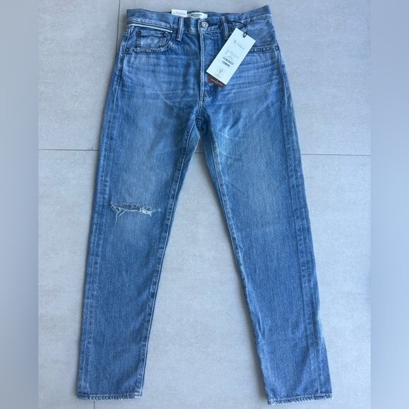 Moussy JULIAN LIGHT OZ TAPERED-HI Jeans in size 26 NWT - Picture 2 of 11